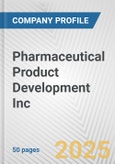 Pharmaceutical Product Development Inc. Fundamental Company Report Including Financial, SWOT, Competitors and Industry Analysis- Product Image