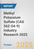 Methyl Potassium Sulfate (CAS 562-54-9) Industry Research 2025: Global and Regional Market Trends 2019-2024 and Forecast to 2029- Product Image