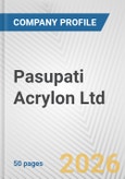 Pasupati Acrylon Ltd. Fundamental Company Report Including Financial, SWOT, Competitors and Industry Analysis- Product Image