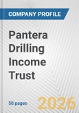 Pantera Drilling Income Trust Fundamental Company Report Including Financial, SWOT, Competitors and Industry Analysis- Product Image