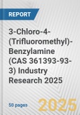 3-Chloro-4-(Trifluoromethyl)-Benzylamine (CAS 361393-93-3) Industry Research 2025: Global and Regional Market Trends 2019-2024 and Forecast to 2029- Product Image