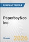 Paperboy&co Inc. Fundamental Company Report Including Financial, SWOT, Competitors and Industry Analysis - Product Thumbnail Image