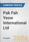 Pak Fah Yeow International Ltd. Fundamental Company Report Including Financial, SWOT, Competitors and Industry Analysis - Product Thumbnail Image
