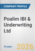Poalim IBI & Underwriting Ltd. Fundamental Company Report Including Financial, SWOT, Competitors and Industry Analysis- Product Image