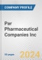 Par Pharmaceutical Companies Inc. Fundamental Company Report Including Financial, SWOT, Competitors and Industry Analysis - Product Thumbnail Image