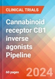 Cannabinoid receptor CB1 inverse agonists - Pipeline Insight, 2024- Product Image