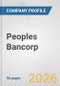Peoples Bancorp Fundamental Company Report Including Financial, SWOT, Competitors and Industry Analysis - Product Thumbnail Image