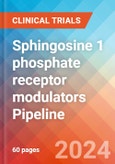 Sphingosine 1 phosphate receptor modulators - Pipeline Insight, 2024- Product Image