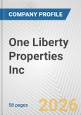 One Liberty Properties Inc. Fundamental Company Report Including Financial, SWOT, Competitors and Industry Analysis- Product Image