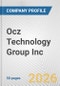 Ocz Technology Group Inc. Fundamental Company Report Including Financial, SWOT, Competitors and Industry Analysis - Product Thumbnail Image