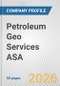 Petroleum Geo Services ASA Fundamental Company Report Including Financial, SWOT, Competitors and Industry Analysis - Product Thumbnail Image