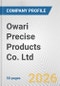 Owari Precise Products Co. Ltd. Fundamental Company Report Including Financial, SWOT, Competitors and Industry Analysis - Product Thumbnail Image