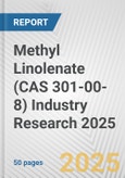 Methyl Linolenate (CAS 301-00-8) Industry Research 2025: Global and Regional Market Trends 2019-2024 and Forecast to 2029- Product Image