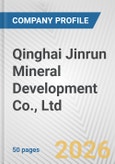 Qinghai Jinrun Mineral Development Co., Ltd Fundamental Company Report Including Financial, SWOT, Competitors and Industry Analysis- Product Image