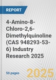 4-Amino-8-Chloro-2,6-Dimethylquinoline (CAS 948293-53-6) Industry Research 2025: Global and Regional Market Trends 2019-2024 and Forecast to 2029- Product Image