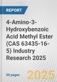 4-Amino-3-Hydroxybenzoic Acid Methyl Ester (CAS 63435-16-5) Industry Research 2025: Global and Regional Market Trends 2019-2024 and Forecast to 2029- Product Image