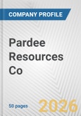 Pardee Resources Co. Fundamental Company Report Including Financial, SWOT, Competitors and Industry Analysis- Product Image