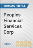 Peoples Financial Services Corp. Fundamental Company Report Including Financial, SWOT, Competitors and Industry Analysis- Product Image