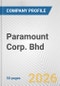 Paramount Corp. Bhd Fundamental Company Report Including Financial, SWOT, Competitors and Industry Analysis - Product Thumbnail Image