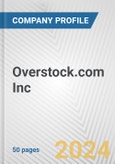 Overstock.com Inc. Fundamental Company Report Including Financial, SWOT, Competitors and Industry Analysis- Product Image