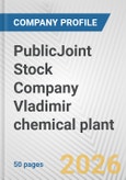 PublicJoint Stock Company Vladimir chemical plant Fundamental Company Report Including Financial, SWOT, Competitors and Industry Analysis- Product Image