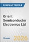 Orient Semiconductor Electronics Ltd. Fundamental Company Report Including Financial, SWOT, Competitors and Industry Analysis - Product Thumbnail Image