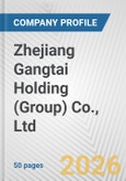 Zhejiang Gangtai Holding (Group) Co., Ltd. Fundamental Company Report Including Financial, SWOT, Competitors and Industry Analysis- Product Image
