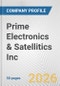 Prime Electronics & Satellitics Inc. Fundamental Company Report Including Financial, SWOT, Competitors and Industry Analysis - Product Thumbnail Image