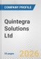 Quintegra Solutions Ltd. Fundamental Company Report Including Financial, SWOT, Competitors and Industry Analysis - Product Thumbnail Image