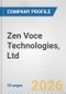 Zen Voce Technologies, Ltd. Fundamental Company Report Including Financial, SWOT, Competitors and Industry Analysis - Product Thumbnail Image