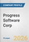Progress Software Corp. Fundamental Company Report Including Financial, SWOT, Competitors and Industry Analysis - Product Thumbnail Image