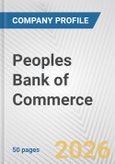 Peoples Bank of Commerce Fundamental Company Report Including Financial, SWOT, Competitors and Industry Analysis- Product Image