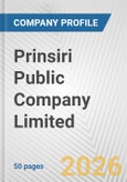 Prinsiri Public Company Limited Fundamental Company Report Including Financial, SWOT, Competitors and Industry Analysis- Product Image