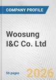 Woosung I&C Co. Ltd. Fundamental Company Report Including Financial, SWOT, Competitors and Industry Analysis- Product Image