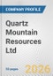 Quartz Mountain Resources Ltd. Fundamental Company Report Including Financial, SWOT, Competitors and Industry Analysis - Product Thumbnail Image