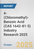 4-(Chloromethyl)-Benzoic Acid (CAS 1642-81-5) Industry Research 2025: Global and Regional Market Trends 2019-2024 and Forecast to 2029- Product Image