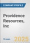 Providence Resources, Inc. Fundamental Company Report Including Financial, SWOT, Competitors and Industry Analysis - Product Thumbnail Image