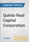Quinto Real Capital Corporation Fundamental Company Report Including Financial, SWOT, Competitors and Industry Analysis - Product Thumbnail Image