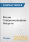 Primus Telecommunications Group Inc. Fundamental Company Report Including Financial, SWOT, Competitors and Industry Analysis - Product Thumbnail Image