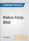 Ralco Corp. Bhd Fundamental Company Report Including Financial, SWOT, Competitors and Industry Analysis - Product Thumbnail Image