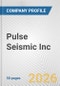 Pulse Seismic Inc. Fundamental Company Report Including Financial, SWOT, Competitors and Industry Analysis - Product Thumbnail Image