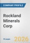 Rockland Minerals Corp. Fundamental Company Report Including Financial, SWOT, Competitors and Industry Analysis - Product Thumbnail Image