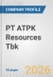 PT ATPK Resources Tbk Fundamental Company Report Including Financial, SWOT, Competitors and Industry Analysis - Product Thumbnail Image
