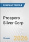 Prospero Silver Corp. Fundamental Company Report Including Financial, SWOT, Competitors and Industry Analysis - Product Thumbnail Image