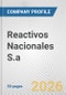 Reactivos Nacionales S.a. Fundamental Company Report Including Financial, SWOT, Competitors and Industry Analysis - Product Thumbnail Image