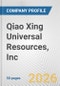Qiao Xing Universal Resources, Inc. Fundamental Company Report Including Financial, SWOT, Competitors and Industry Analysis - Product Thumbnail Image