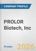PROLOR Biotech, Inc. Fundamental Company Report Including Financial, SWOT, Competitors and Industry Analysis- Product Image