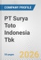 PT Surya Toto Indonesia Tbk Fundamental Company Report Including Financial, SWOT, Competitors and Industry Analysis - Product Thumbnail Image
