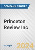 Princeton Review Inc. Fundamental Company Report Including Financial, SWOT, Competitors and Industry Analysis- Product Image