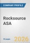 Rocksource ASA Fundamental Company Report Including Financial, SWOT, Competitors and Industry Analysis - Product Thumbnail Image